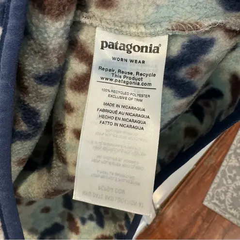 Patagonia  Synchilla Lightweight Snap-T Pullover Jacket in Tundra Cluster Small