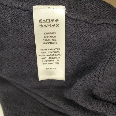 Rachel Zoe  Star Print Hooded V-Neck Sweater Size XL - Image 9