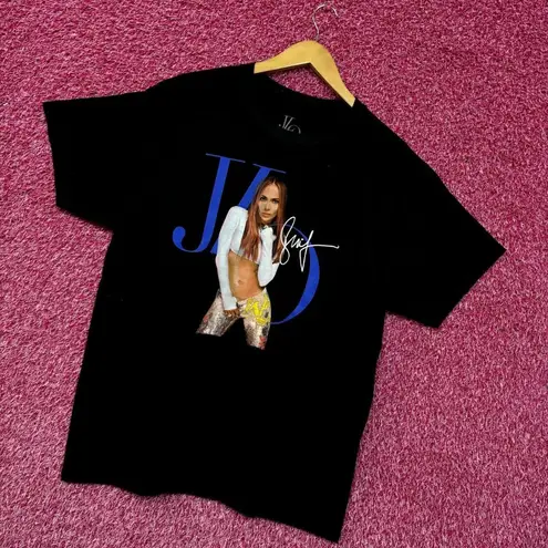 Jennifer Lopez JLO Signature Poster Dance Pop Tee M/L
