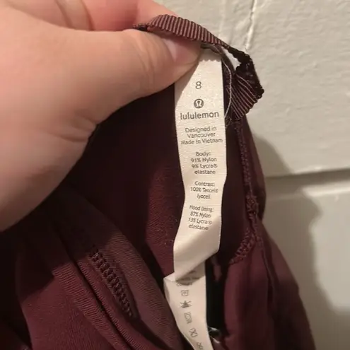 Lululemon  Starting Place Hoodie
Garnet size 8