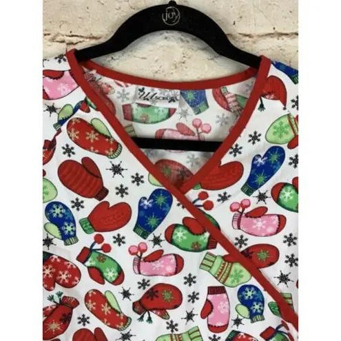 UA scrubs S winter short sleeve v neck nursing