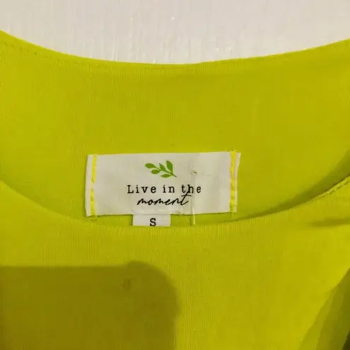 Live in the Moment New With Stains Women's Green Bodysuit Size S
