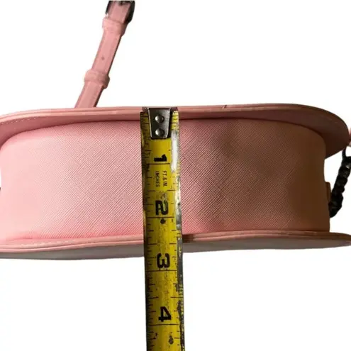 Fine By Me Pink Pumpkin with Bow Crossbody Bag