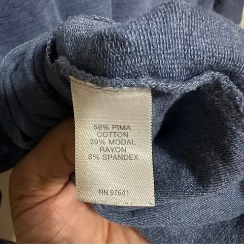 Pure Jill J. Jill Pullover Above Knee Long Sleeve Dress Women's Size S Blue