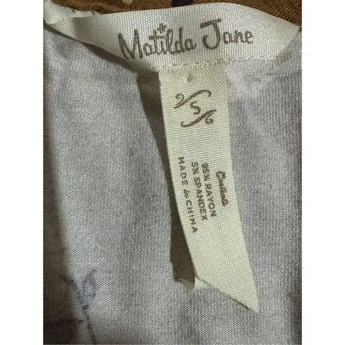 Matilda Jane Size S Up in Front Romper Jumpsuit Women's Moments With You *MISSIN