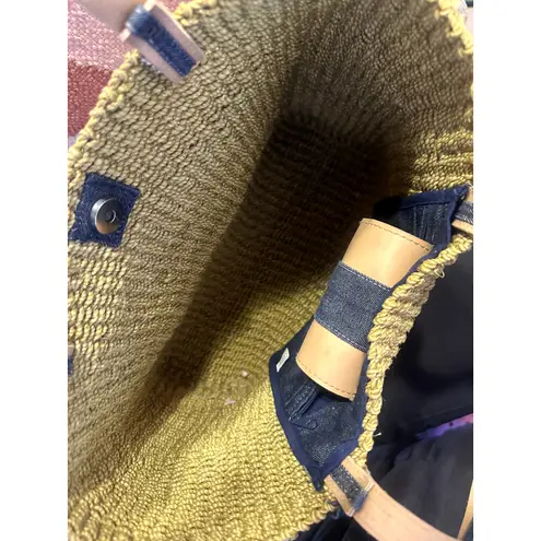 Vintage 90s Americana Wicker Handbag Heritage Look Classic timeless purses Brown