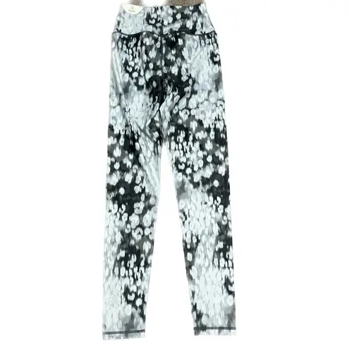 OFFLINE AERIE Real Me High Rise Crossover 7/8 Leggings Silver Shadow NWT Small Black