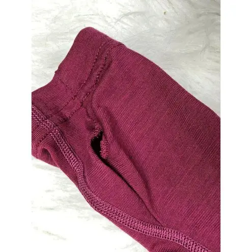 Mountain Hardwear Womens Pullover 1/4 Zip Long Sleeve Top Sm Pink Gray Light