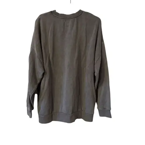 Gameday Couture Women's 2XL Chiefs Gray Oversized Crewneck Pullover Red Size XXL