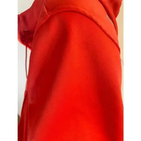 Mondetta Women's Red Hooded Full Zip Jacket Size L 0299