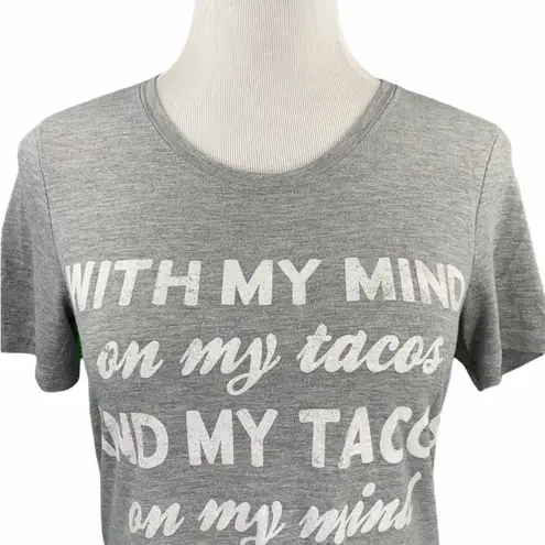 Zoe & Liv Gray Taco Graphic Tee