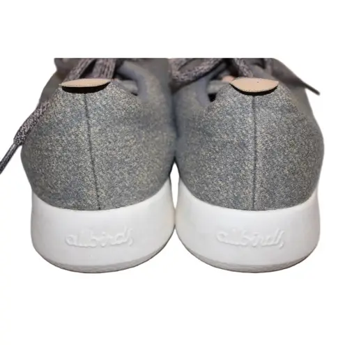 Allbirds Womens Wool Runners Natural Grey Gray Merino Wool Athletic Shoes Size 8