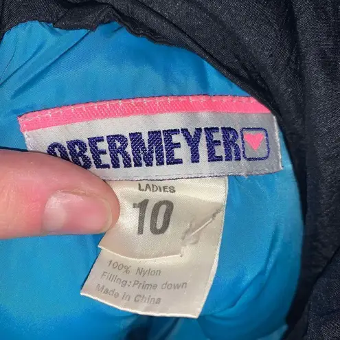 Obermeyer vintage prime down purple Y2K size 10 ski winter jacket