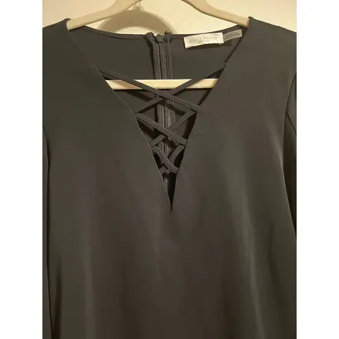 Ramy Brook Black Bell Sleeve Top Sz. 6