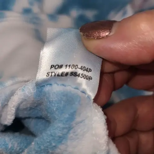 BSR By Samii Ryan "You're a Star Sis" Tie Dye Hoodie Blue Size L