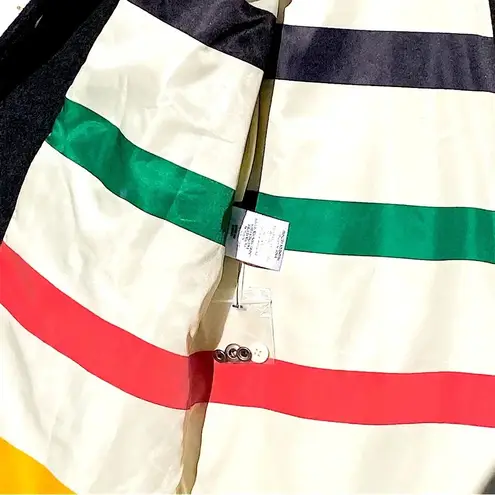 Pendleton NWOT Women’s Gray Wool Zip And Snap front Overcoat Size Small