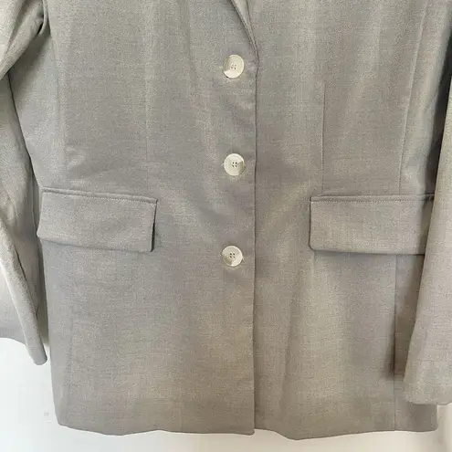 ZARR Collection Jacket Blazer Size 14 Women's Beige Work Wear Office Career Multiple