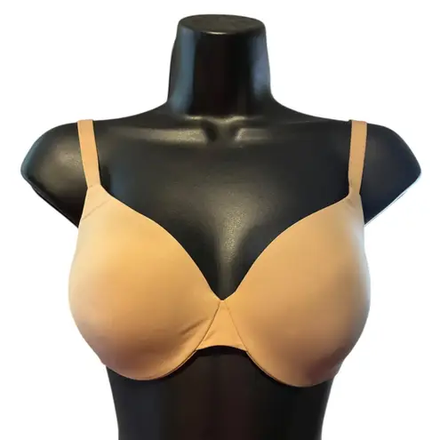 SKIMS Smoothing Intimates Full Coverage Lightly Lined Bra Clay Tan Nude 32B 34A