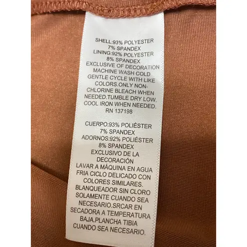 Danielle Bernstein Cooper Brown Velvet Velour Sleeveless Babydoll Mini Dress XS