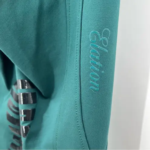 Elation Red Label Sport Breeches Equestrian Teal Blue Size XS