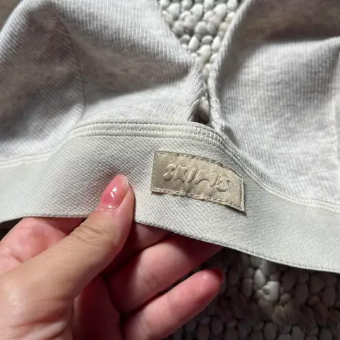 SKIMS  Cotton Rib Plunge Bralette