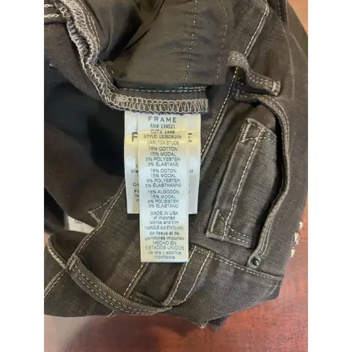 Frame Le Skinny de Jeanne Black Denim Women's Size 26