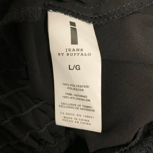 Buffalo Women’s Jeans by black sheer lace off shoulder top