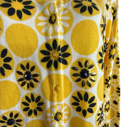 Charter Club Sunflower Cardigan Button Down Sweater