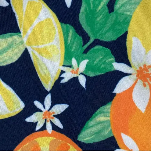 Old Navy Bikini Swim Bottoms Women XXXL Blue Yellow Orange Tropical Low Rise Size undefined