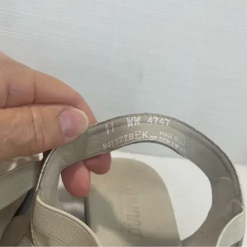 Munro Darian II Strappy Sandals Beige & Gold Women’s Size 11 WW