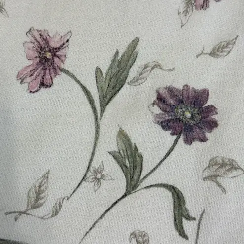 Northern Reflections Floral Embroidered Button Front Cardigan Cottagecore