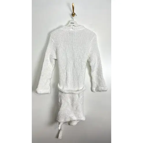 SLOWTIDE Guild Waffle Robe in White Size Large / X