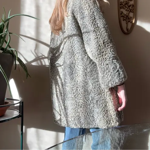 Gruidl Furs Minneapolis Vintage Fur Coat Gray Size M