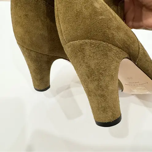 Club Monaco genuine suede ankle booties NEW