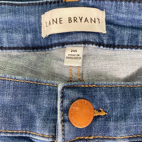 Lane Bryant Short Inseam Signature Fit Mid-Rise Straight Leg Jeans