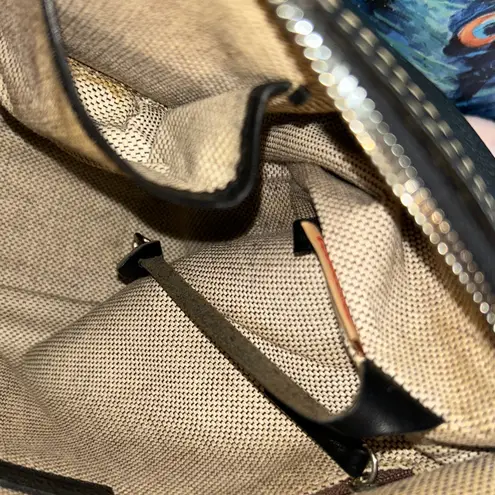 Dooney & Bourke Vintage  Black Leather Satchel Shoulder Bag