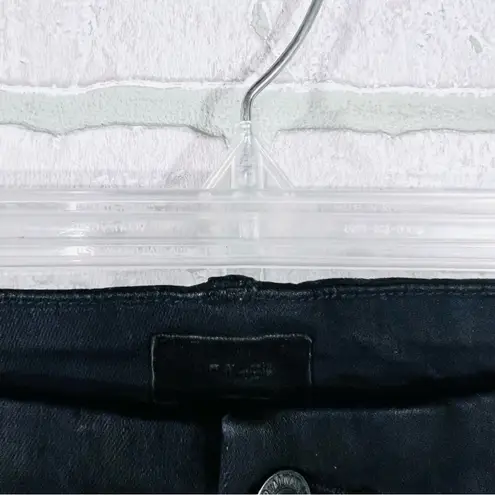 MOTHER High Waisted Looker Jeans in Not Guilty Wash Size 31 Black