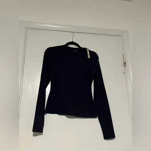 SKIMS Fits Everybody Short Sleeve T-Shirt – Onyx Black Size Large