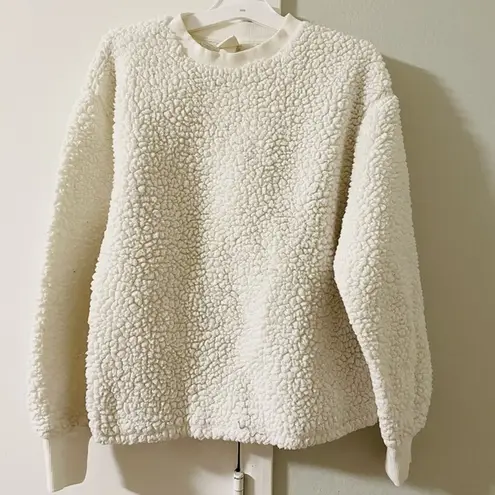 H&M HM pullover sweater XS size white thumbnail 1