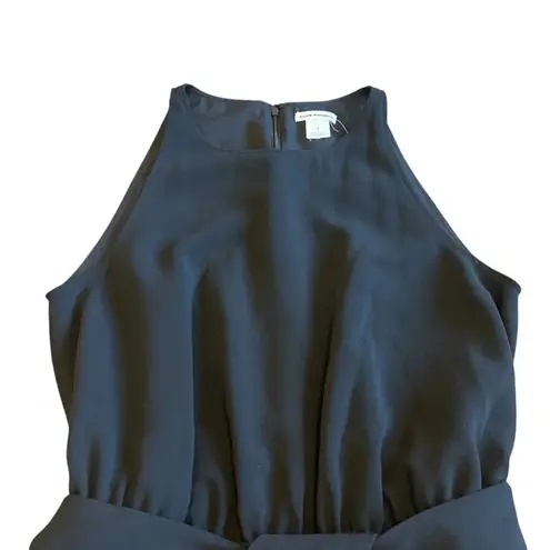 Club Monaco Taye Black Romper Sleeveless Shorts w/ Belt Size 4 Women's NWT