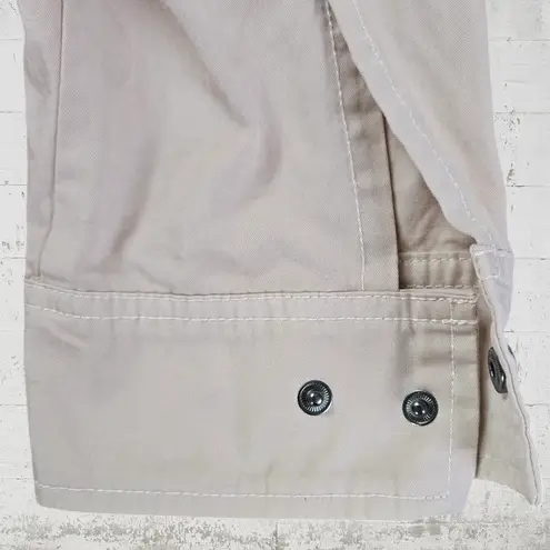 Velvet by Graham and Spencer Pink Dixie Cotton Cropped Twill Jacket Size Medium