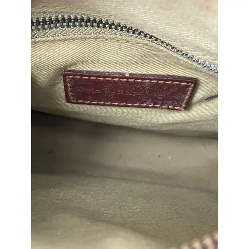 Vintage Polo Ralph Lauren Green Navy Black Plaid Crossbody Shoulder Bag