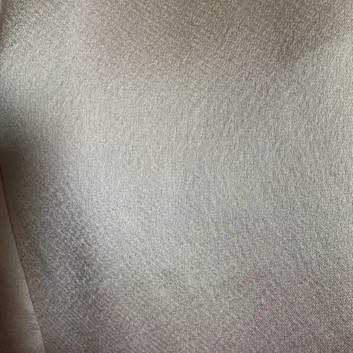 Jill Stuart Jill Jumpsuit | Blush Satin | Sz 8 | Wide leg | rose | Open Back