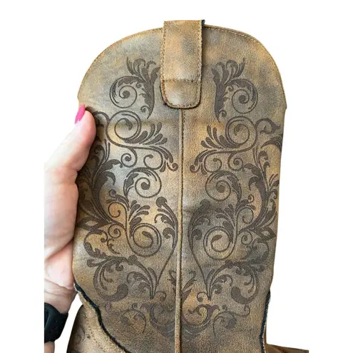 Roper Floral Embroidery Women's Boots