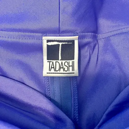 Tadashi Shoji Vintage 80s Tadashi Purple Off The Shoulder Top