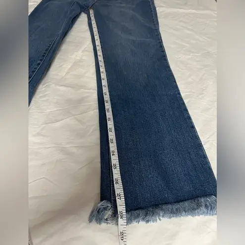 Juicy Couture  Frayed Hem Straight Leg Denim Jeans 27