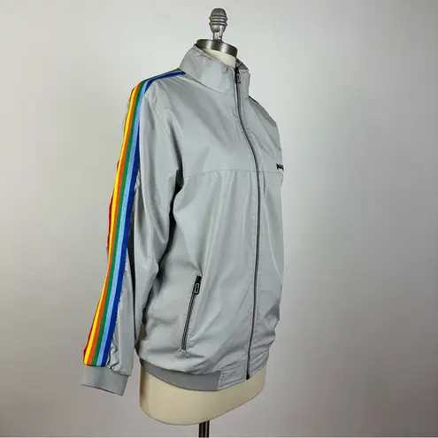 Palm Angels Luxury Striped Track Jacket