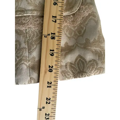 CRAZY HORSE Vintage 90s Button Lace Western Coquette Blazer Jacket