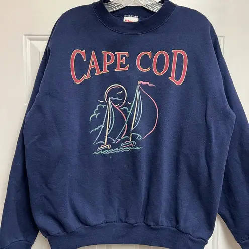 Hanes 90’s Cape Cod Crewneck Sweatshirt Adult L