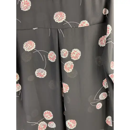 danielrainn Black Floral Print V